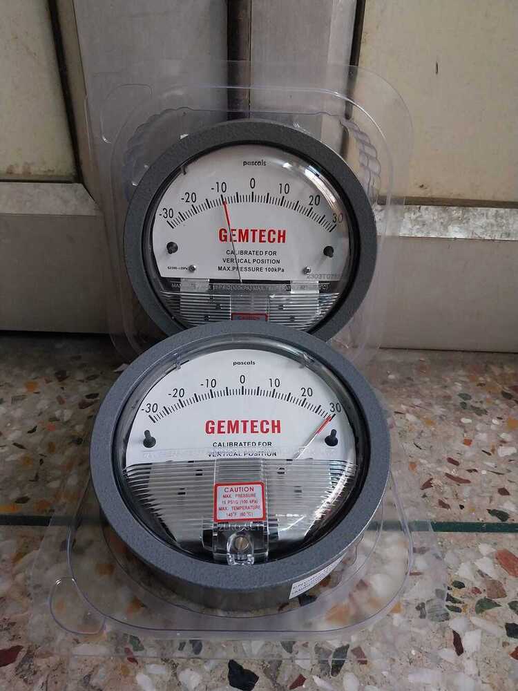 GEMTECH DIFFERENTIAL PRESSURE GAUGE In Ajeetpur Industrial Estate Uttar Pradesh