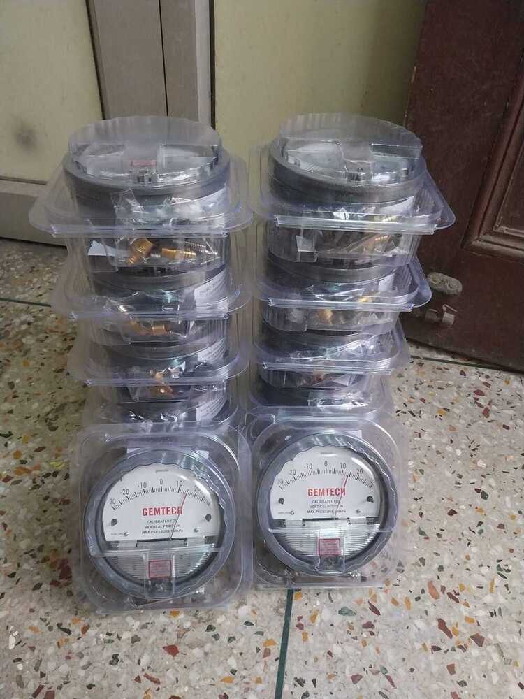 GEMTECH DIFFERENTIAL PRESSURE GAUGE In Ajeetpur Industrial Estate Uttar Pradesh
