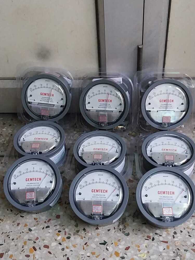 GEMTECH DIFFERENTIAL PRESSURE GAUGE In Ajeetpur Industrial Estate Uttar Pradesh