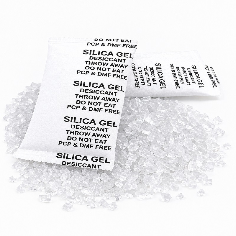 Silicagel White Crystal 5 Gm & 10 Gm Sachets - Chemical Name: Sio2