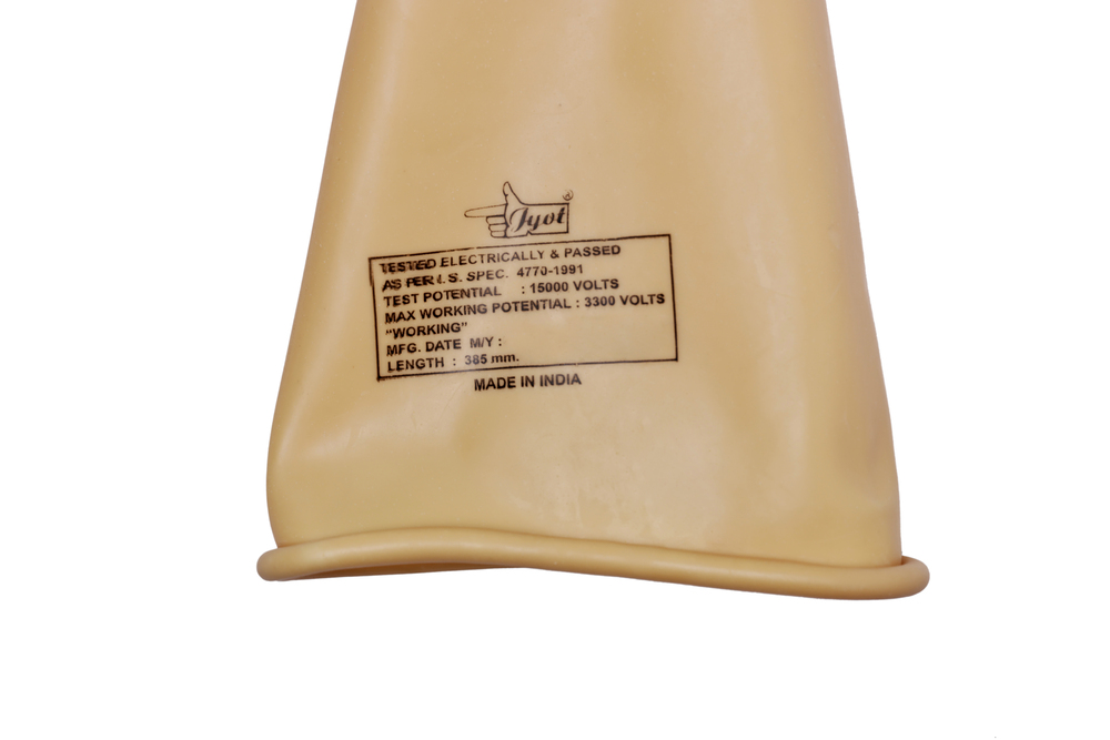 Electrical  Rubber Hand Gloves 15000v