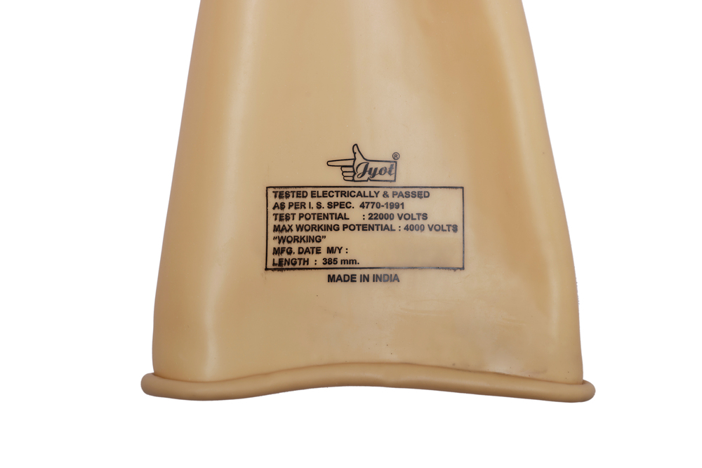 Electrical  Rubber Hand Gloves 22000v