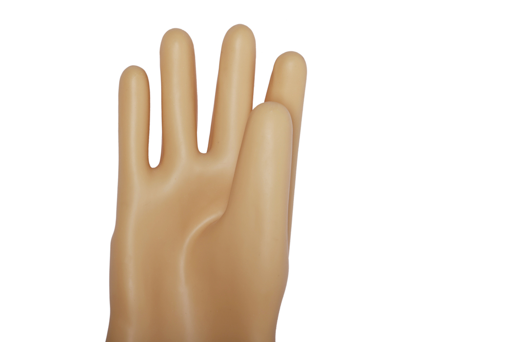 Electrical  Rubber Hand Gloves 22000v