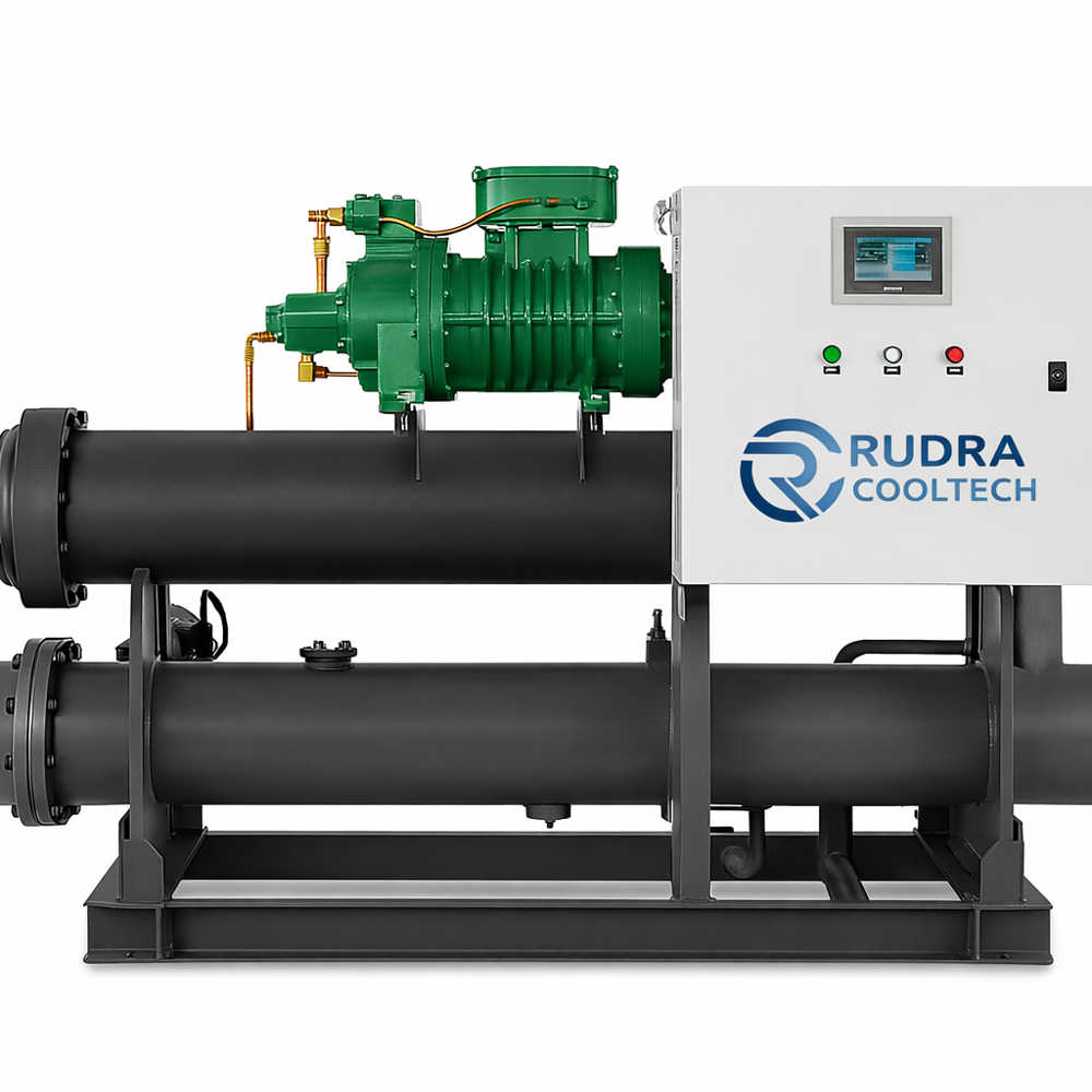50Ton Rudra Cooltech Water Cooled Screw Chiller