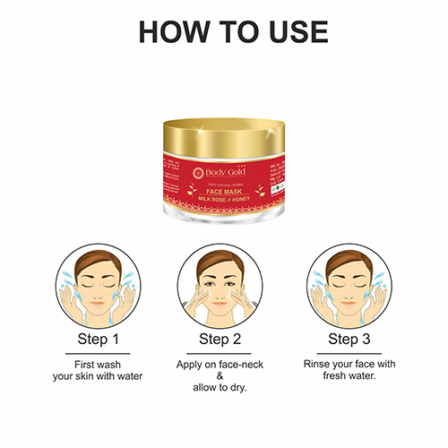 Milk Rose And Honey Fack Mask