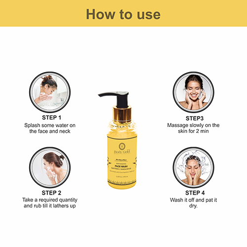 Saffon And Sandalwood Face Wash
