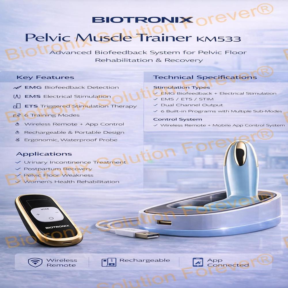 Professional Pelvic Recovery Equipment with Adjustable EMG Stimulation