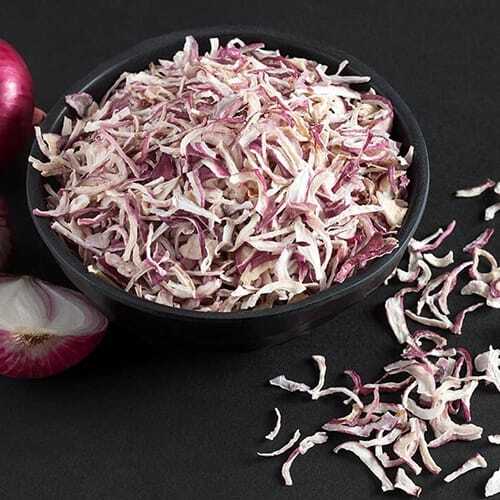 Dehydrated Pink Onion