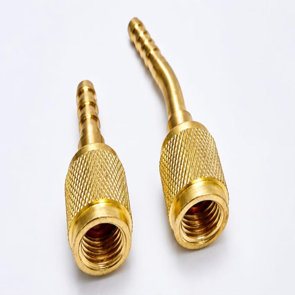 Refrigerant Charging Hose Connector - Material: Brass