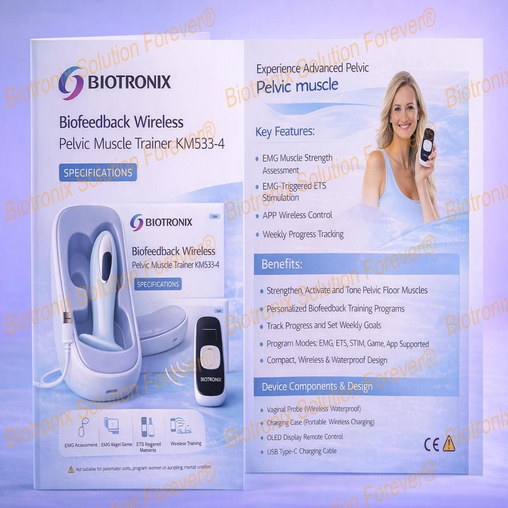 KM-533-4 Digital Women Pelvic Therapy Machine for Muscle Endurance Training