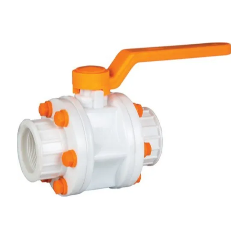 Threaded Plastic Ball Valve  4" - Application: Industrial