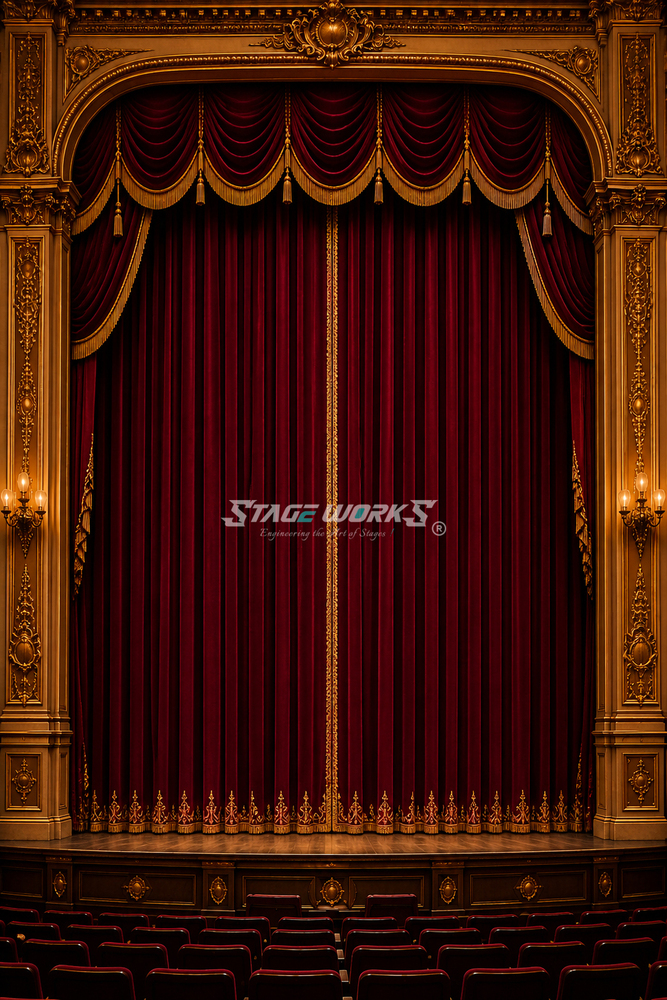 Auditorium Velvet Curtain