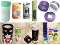 10 Round Paper Tube Box