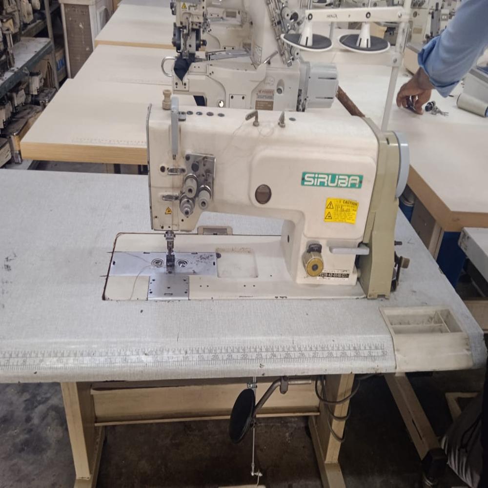 SIRUBA T828 -42 DOUBLE NEEDLE SEWIING MACHINE