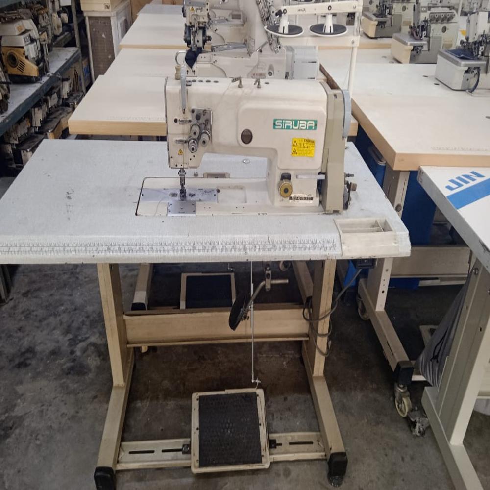SIRUBA T828 -42 DOUBLE NEEDLE SEWIING MACHINE