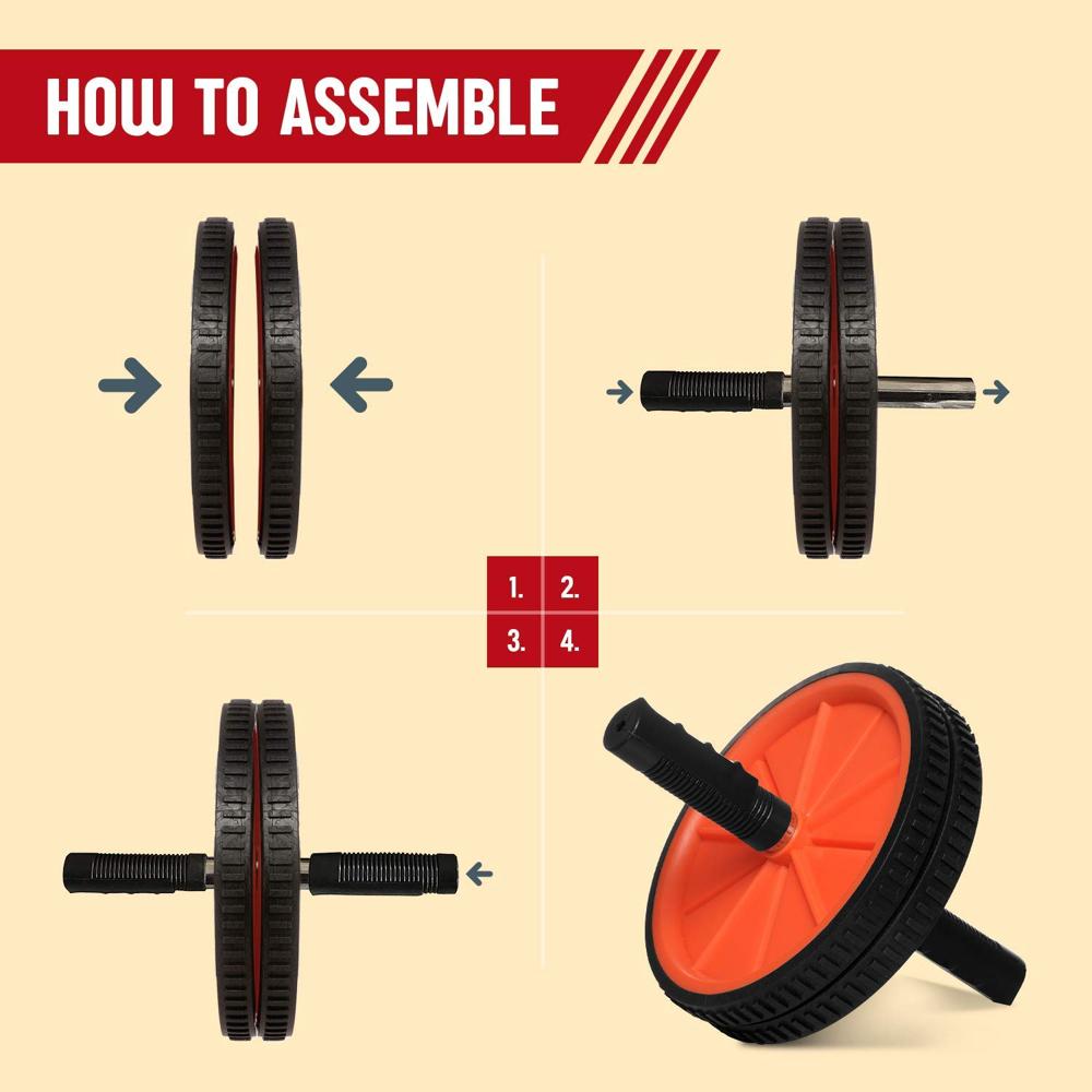 Lifelong Ab Wheel Roller and Core Exercise Roller Wheel for Men & Women