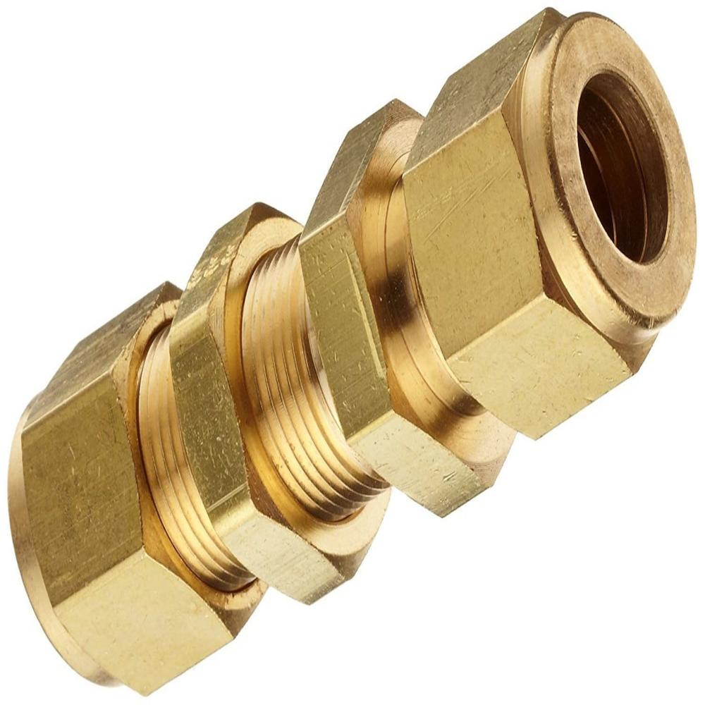 Brass Bulkhead Union