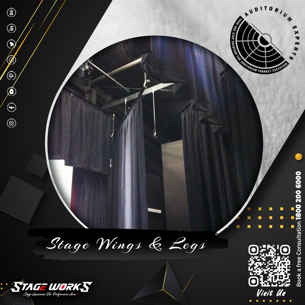 Auditorium Mask Line Wings & Legs System
