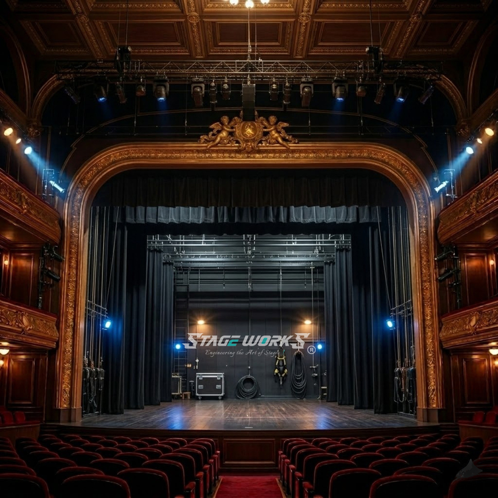 Auditorium Mask Line Wings & Legs System
