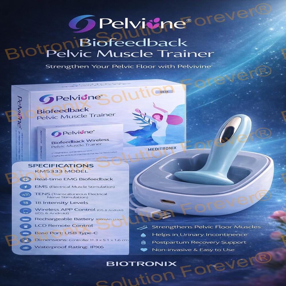 KM-533-4 Portable Pelvic Biofeedback Rehabilitation Trainer for Women