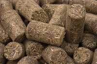 Agro Waste Mix Biomass Briquettes - Cylindrical 100-300mm X 60mm, Brown, 3800-4100 Kcal/kg, >85% Burning Efficiency