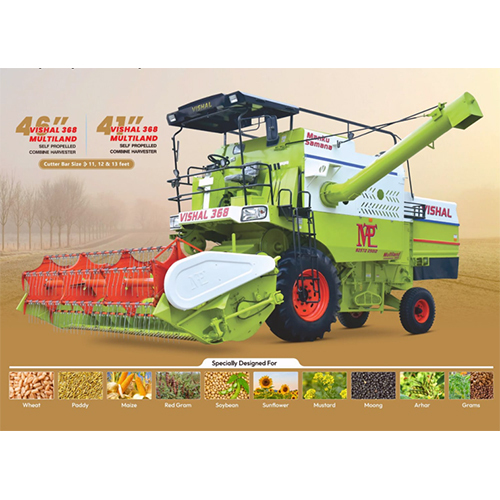 Vishal 368 Self Propelled Combine Harvester