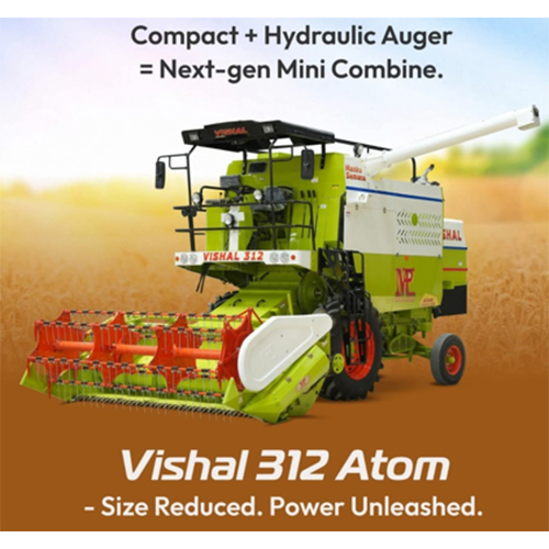 Vishal 312 Self Propelled Combine Harvester