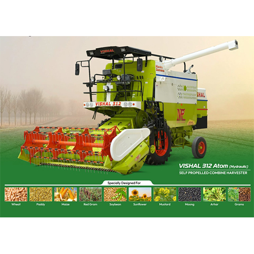 Vishal 312 Self Propelled Combine Harvester