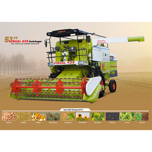 Vishal 435 Self Propelled Combine Harvester
