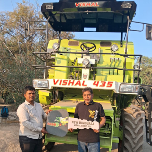 Vishal 435 Self Propelled Combine Harvester