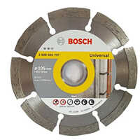 Concrete Cutting Blade - Steel Core With Diamond Segments, 14 Inch, Silver | Low Vibration, Heat Resistant, High Precision