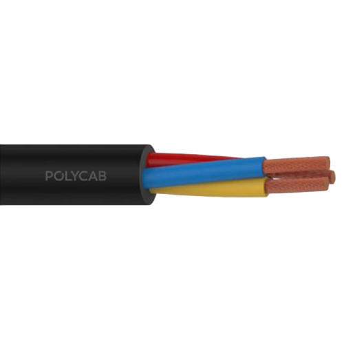 1.5 MM 3 Core Polycab Flexible Cable