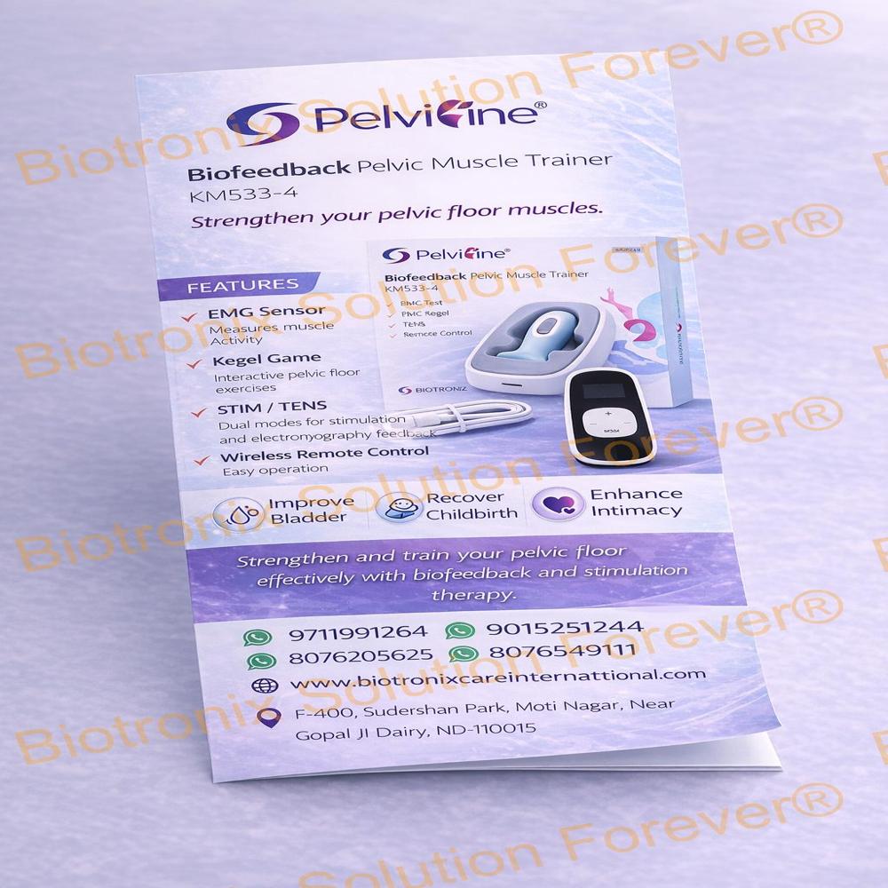 Wireless Pelvic Muscle Recovery Device with APP Guided Exercise Programs