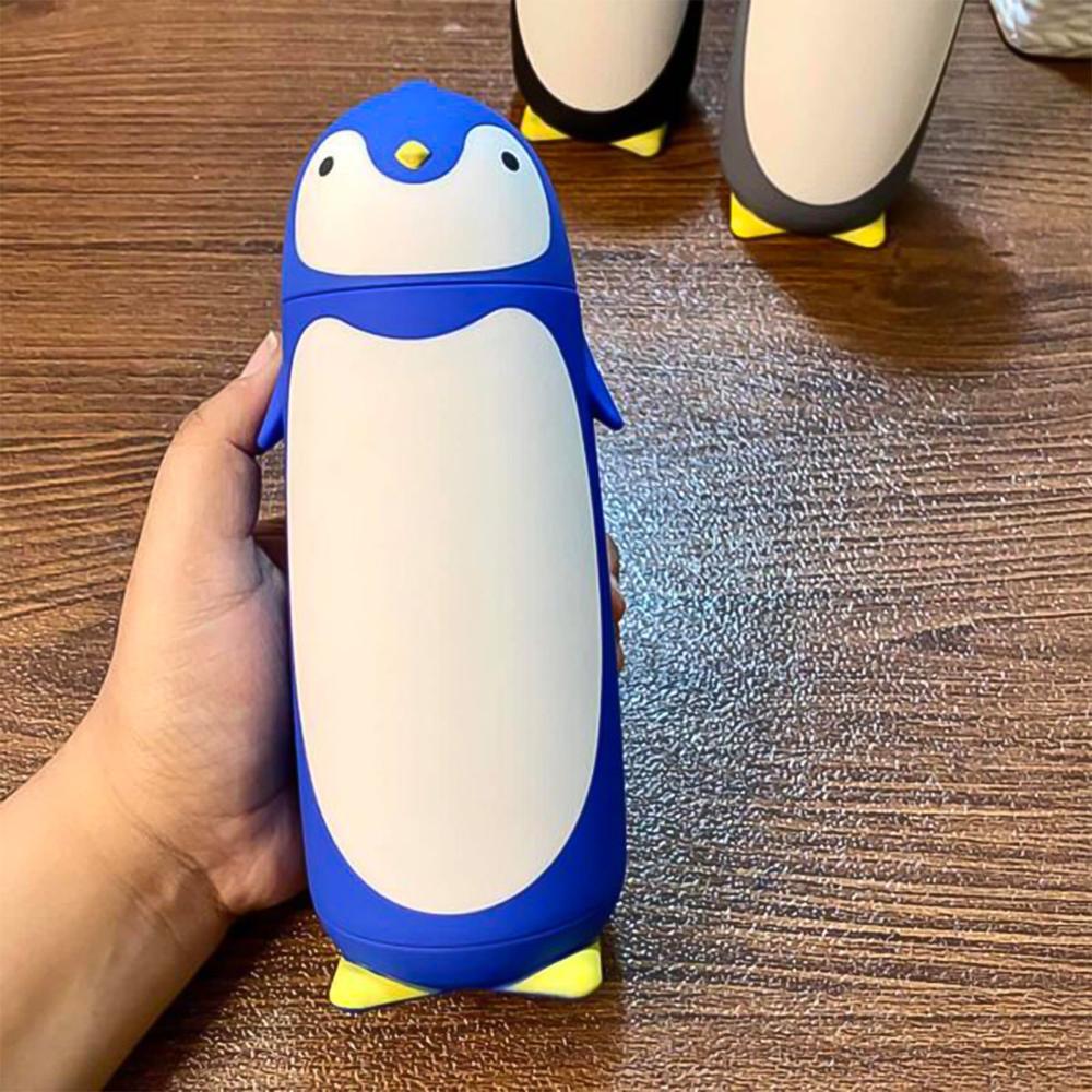 Penguin Water Bottle Penguin Cartoon Water Bottle - Color: Mix