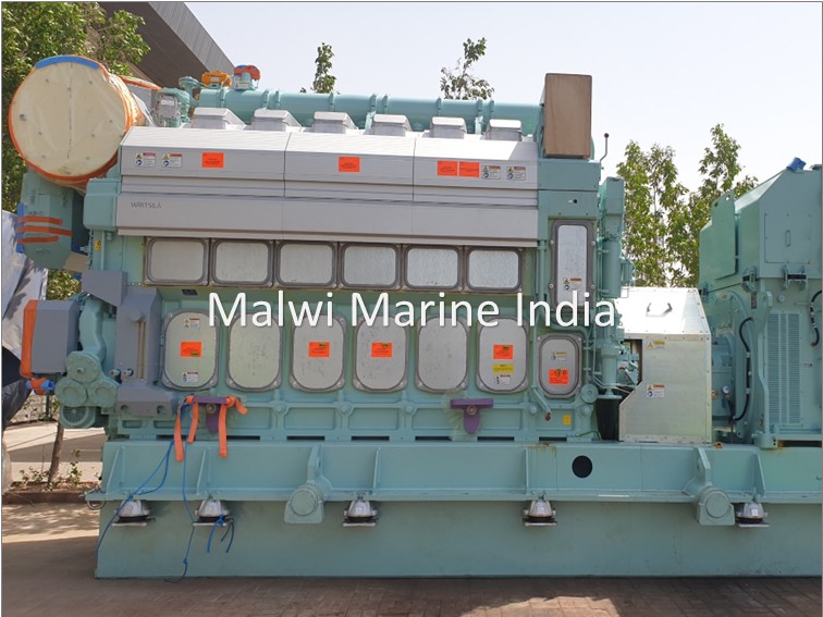 WARTSILA - W34 - L34 - V34 - DUEL FUEL GENERATOR ENGINE