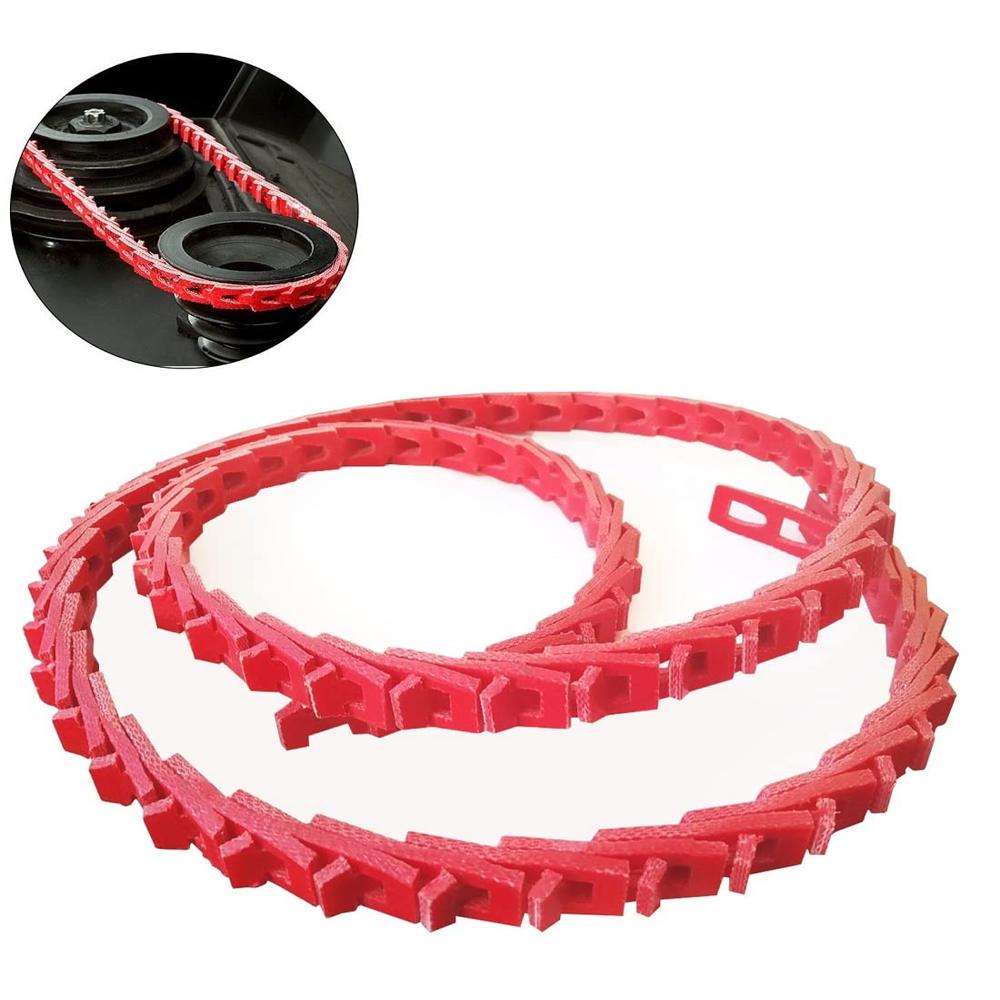Link Belt - Belt Color: Red