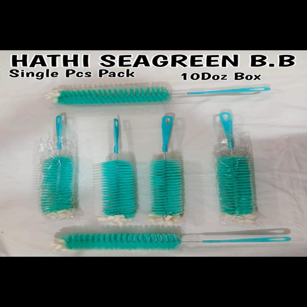 Elephant Seagreen Bottle Brush Long Handle