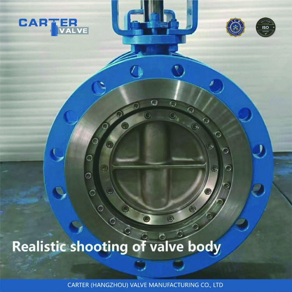 Electric Butterfly Valve / Triple Offset Butterfly Valve, Cast Steel, Flanged, Electric Actuated, Triple Eccentric Metal Seated Structure, Steam/Gas/Oil, API Standard