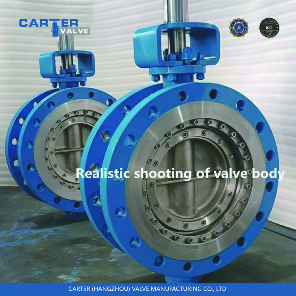 Electric Butterfly Valve / Triple Offset Butterfly Valve, Cast Steel, Flanged, Electric Actuated, Triple Eccentric Metal Seated Structure, Steam/Gas/Oil, API Standard