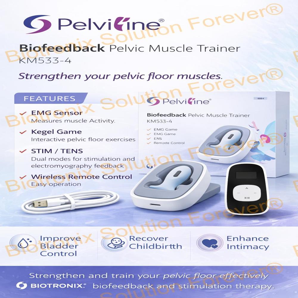 Smart Women Pelvic Therapy Trainer with ETS Muscle Activation Function