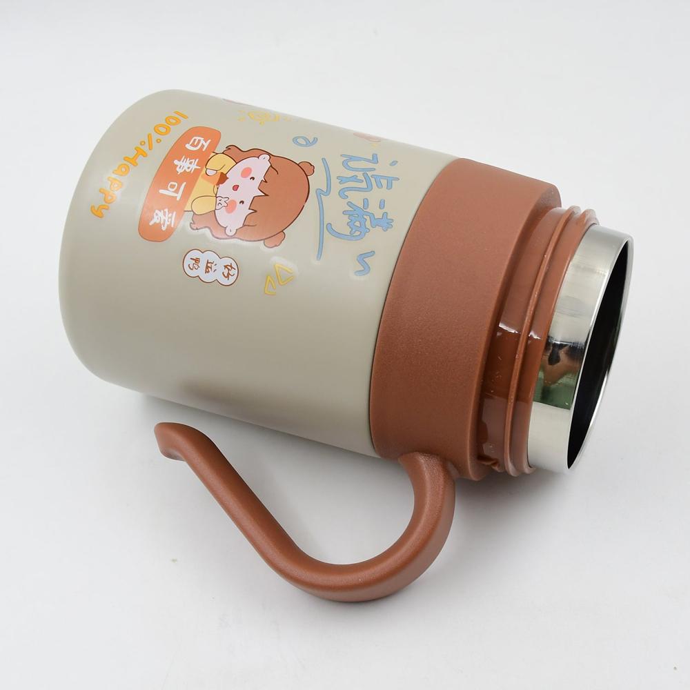 Stainless Steel Mug / Bottle Vacuum Insulated Cup Handle & Small cup (550 ML)