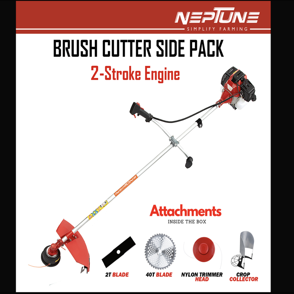 Neptune Side Pack Brush Cutter 52cc 2 Strock