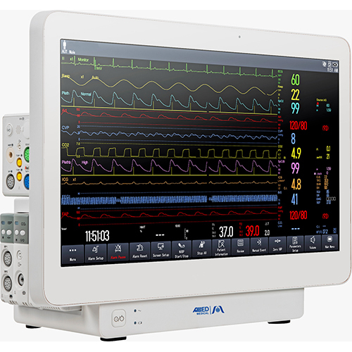 Allied Meditec M771 Patient Monitor - Accuracy: High (Depends On Parameter