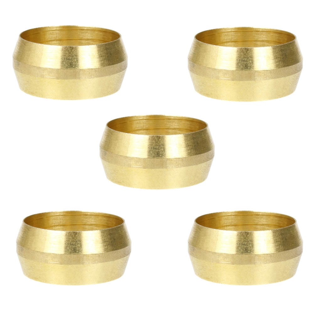 brass compression sleeve