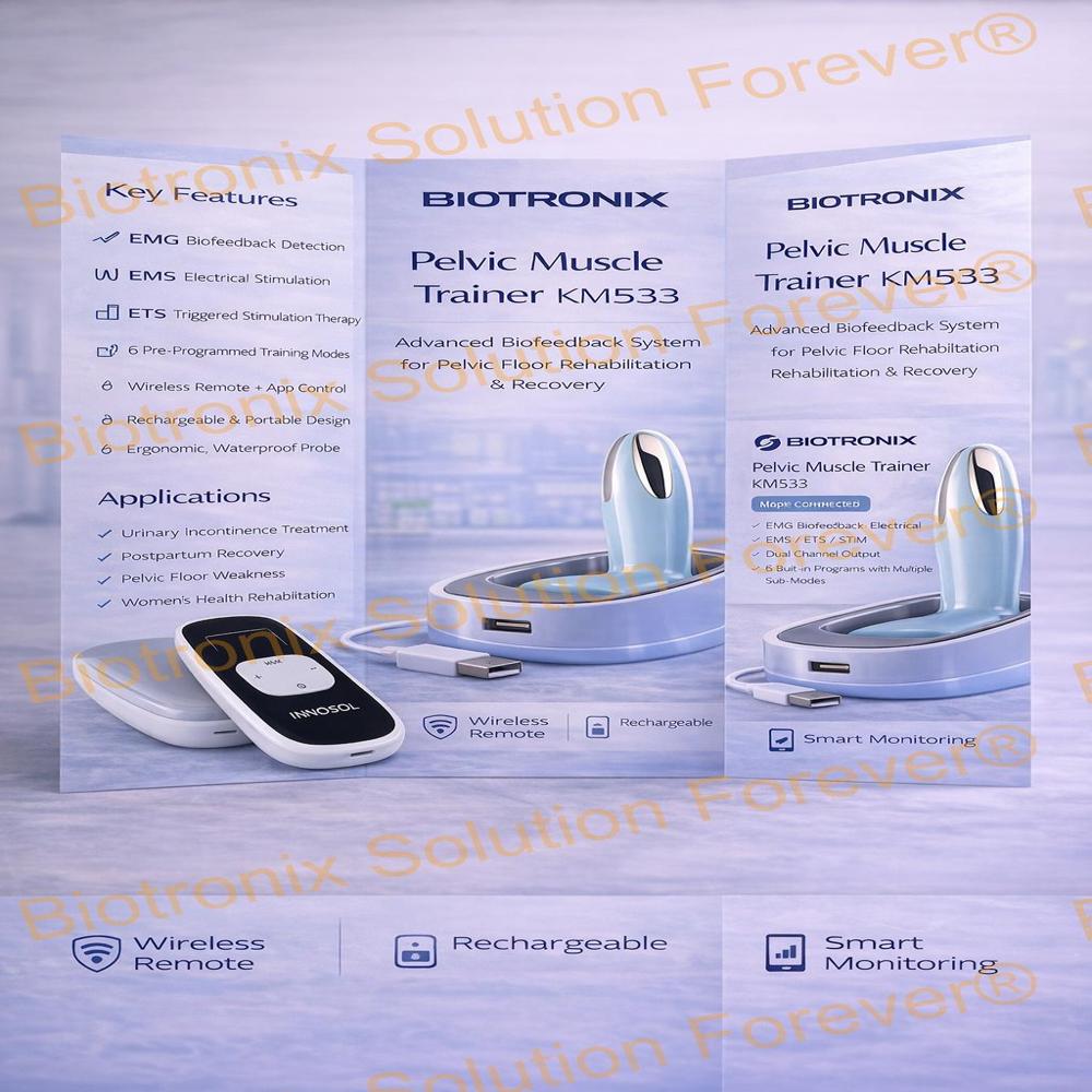 KM-533-4 Intelligent Kegel Recovery Machine with Wireless Connectivity