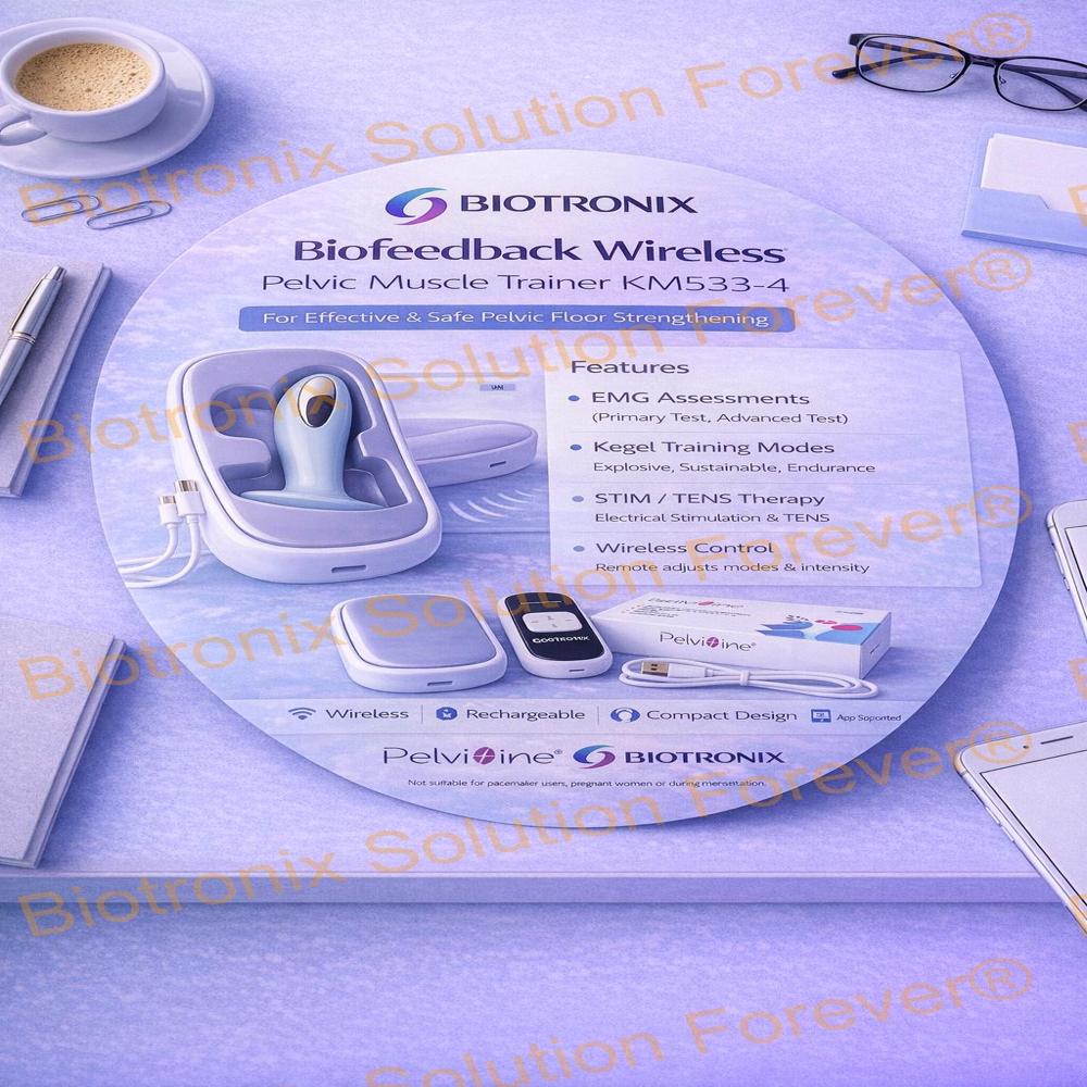 KM-533-4 Intelligent Kegel Recovery Machine with Wireless Connectivity