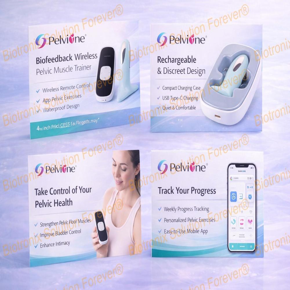 Advanced Pelvic Health Rehabilitation Device for Daily Physiotherapy Use