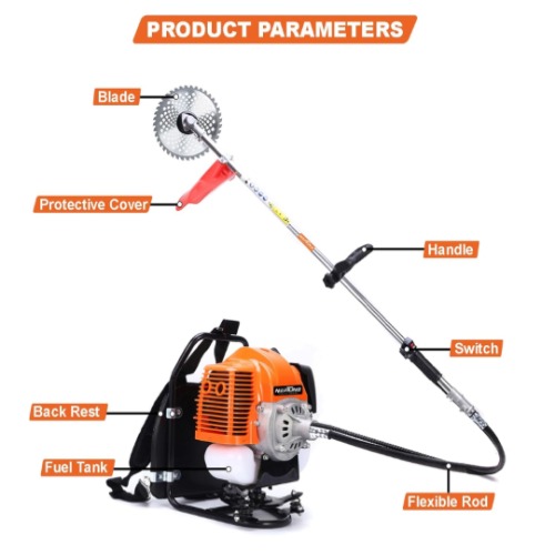 Neptune Backpack Brush Cutter Grass Trimmer