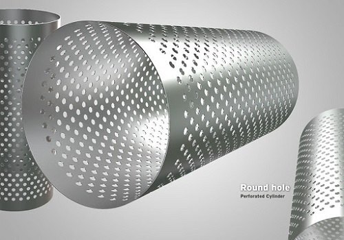 Round Hole Perforated Cylinder Sheet