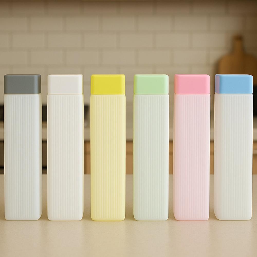 Bpa Plastic Leakproof Hydration Water Bottles (6 In 1) - Color: Mix
